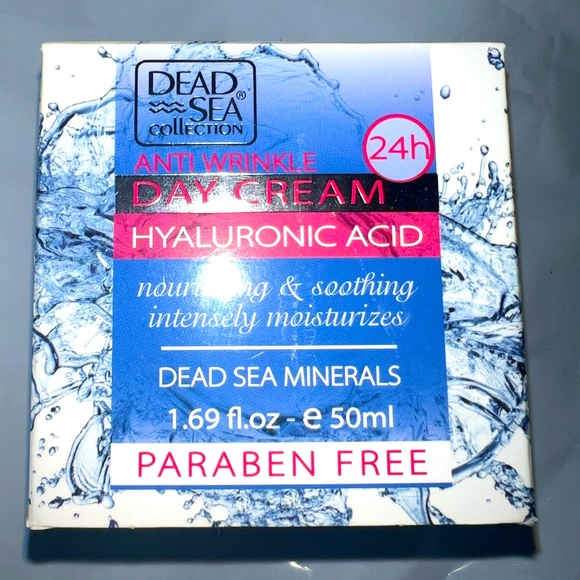 Dead Sea Collection Other - Dead Sea Minerals & Hyaluronic Acid Anti-Wrinkle 1.69oz NIB